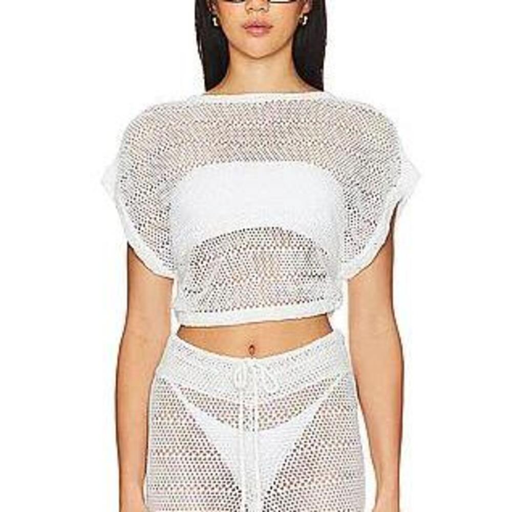 PQ Renee Crop Top in Cream